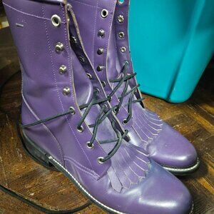 Women's Diamond J Boots - Purple